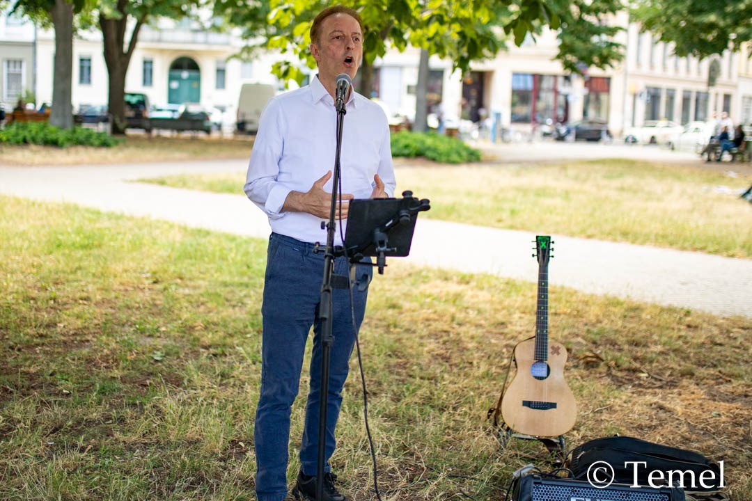 Support Rally for Deniz Göktaş in Berlin