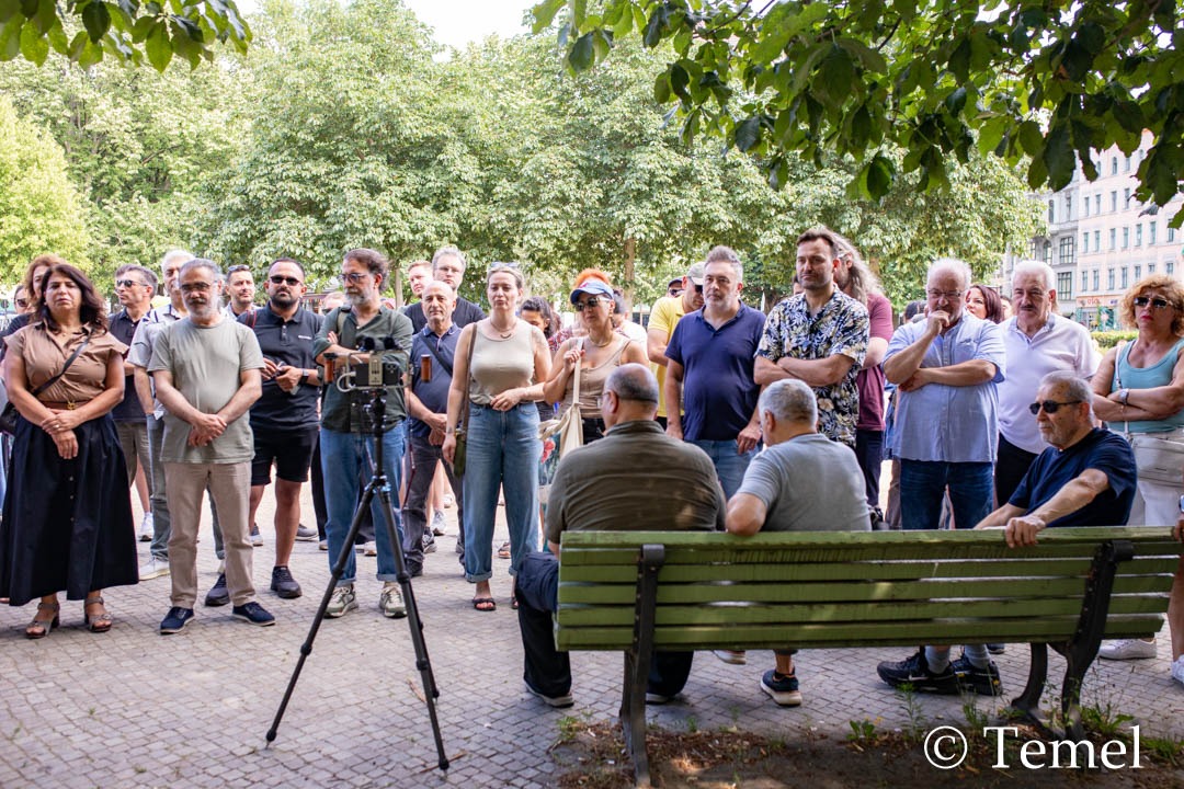 Support Rally for Deniz Göktaş in Berlin