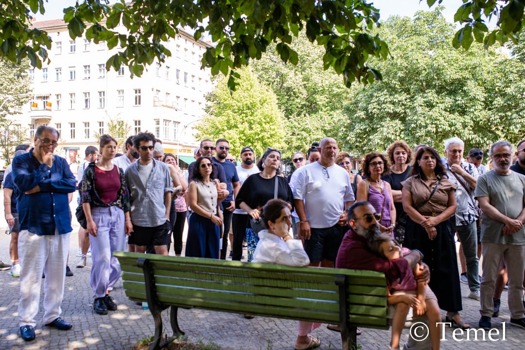Support Rally for Deniz Göktaş in Berlin