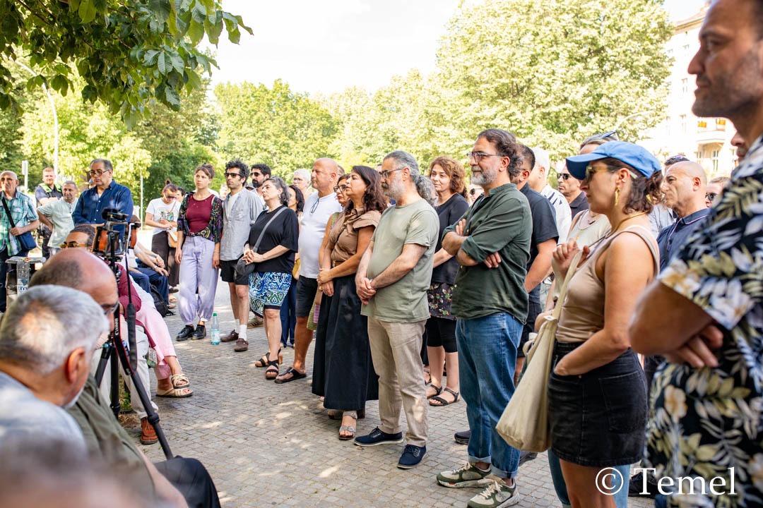 Support Rally for Deniz Göktaş in Berlin