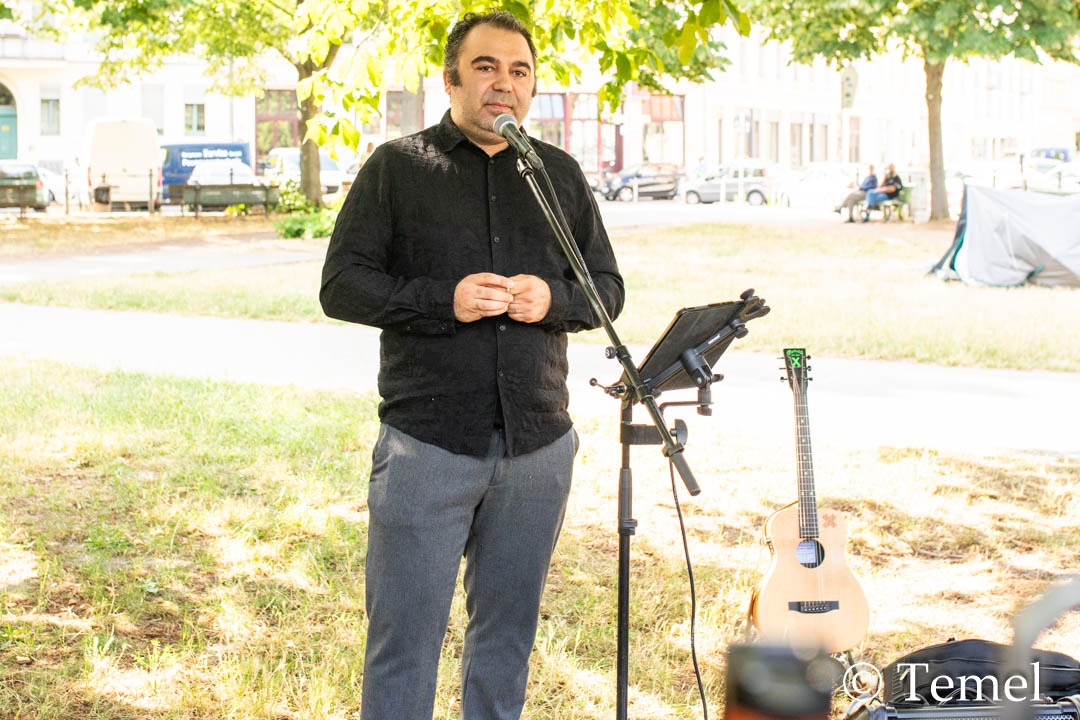 Support Rally for Deniz Göktaş in Berlin