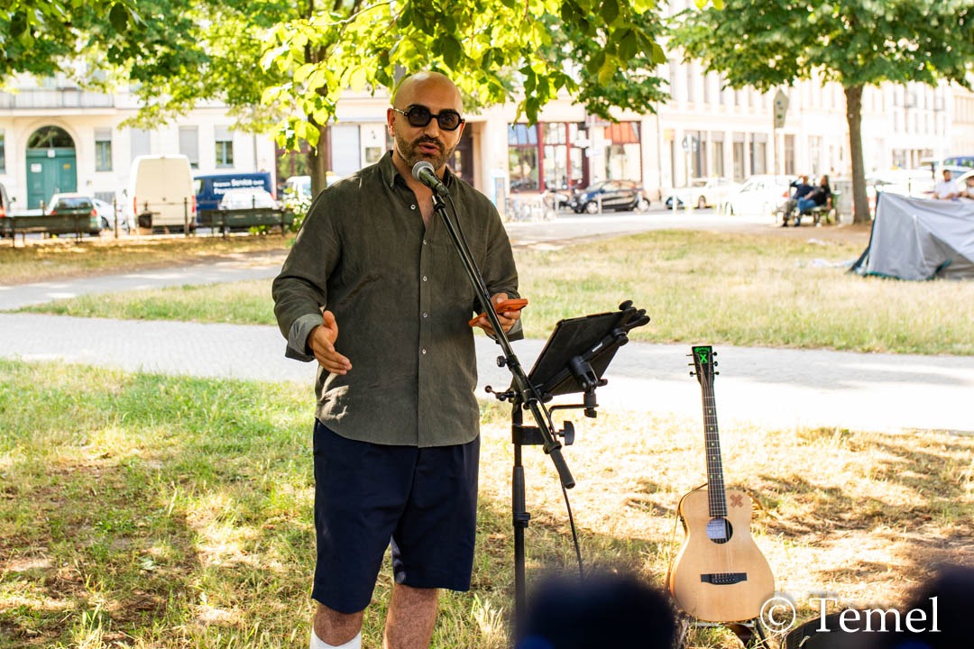 Support Rally for Deniz Göktaş in Berlin