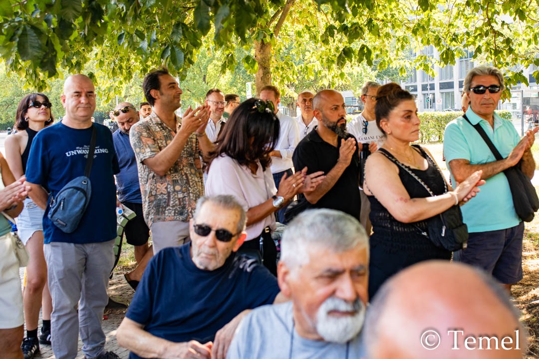 Support Rally for Deniz Göktaş in Berlin