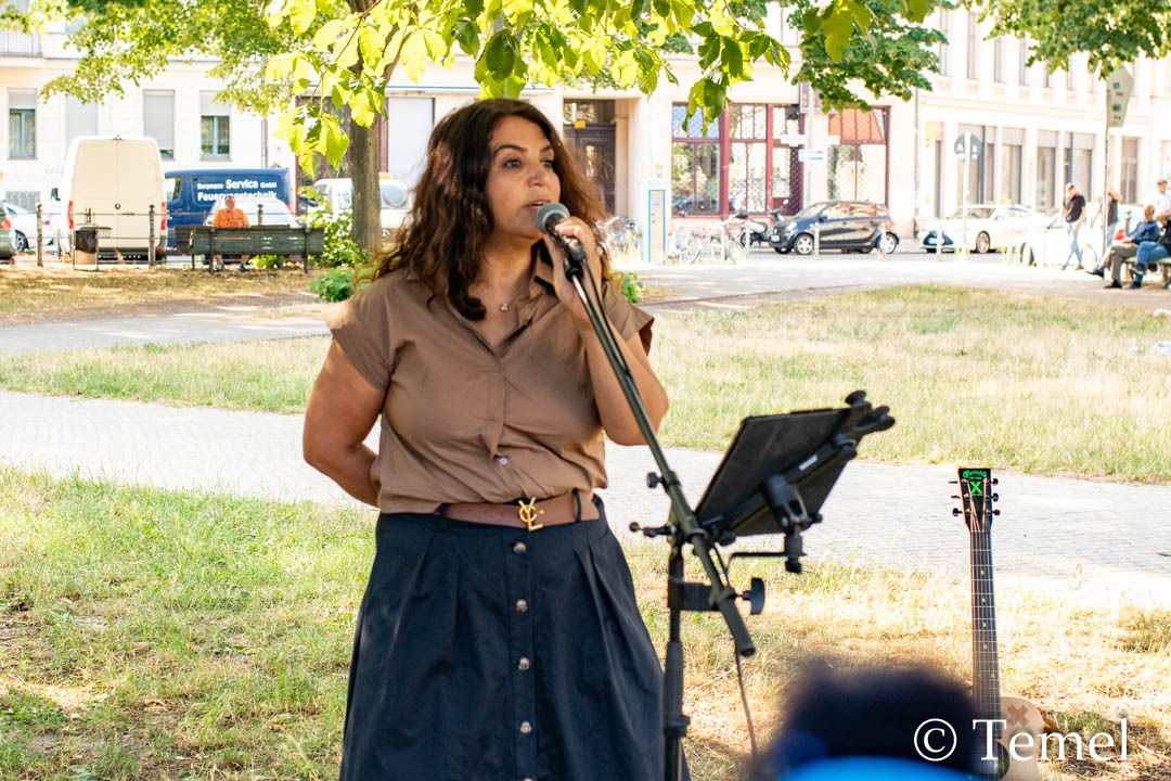 Support Rally for Deniz Göktaş in Berlin