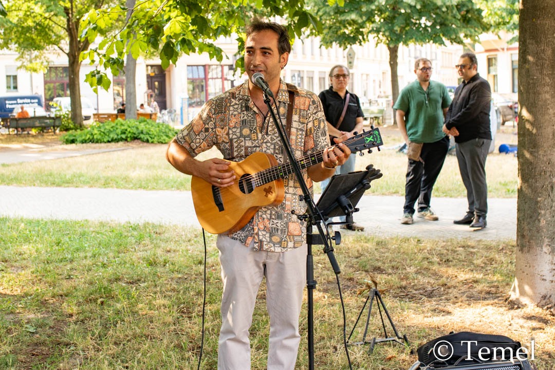Support Rally for Deniz Göktaş in Berlin