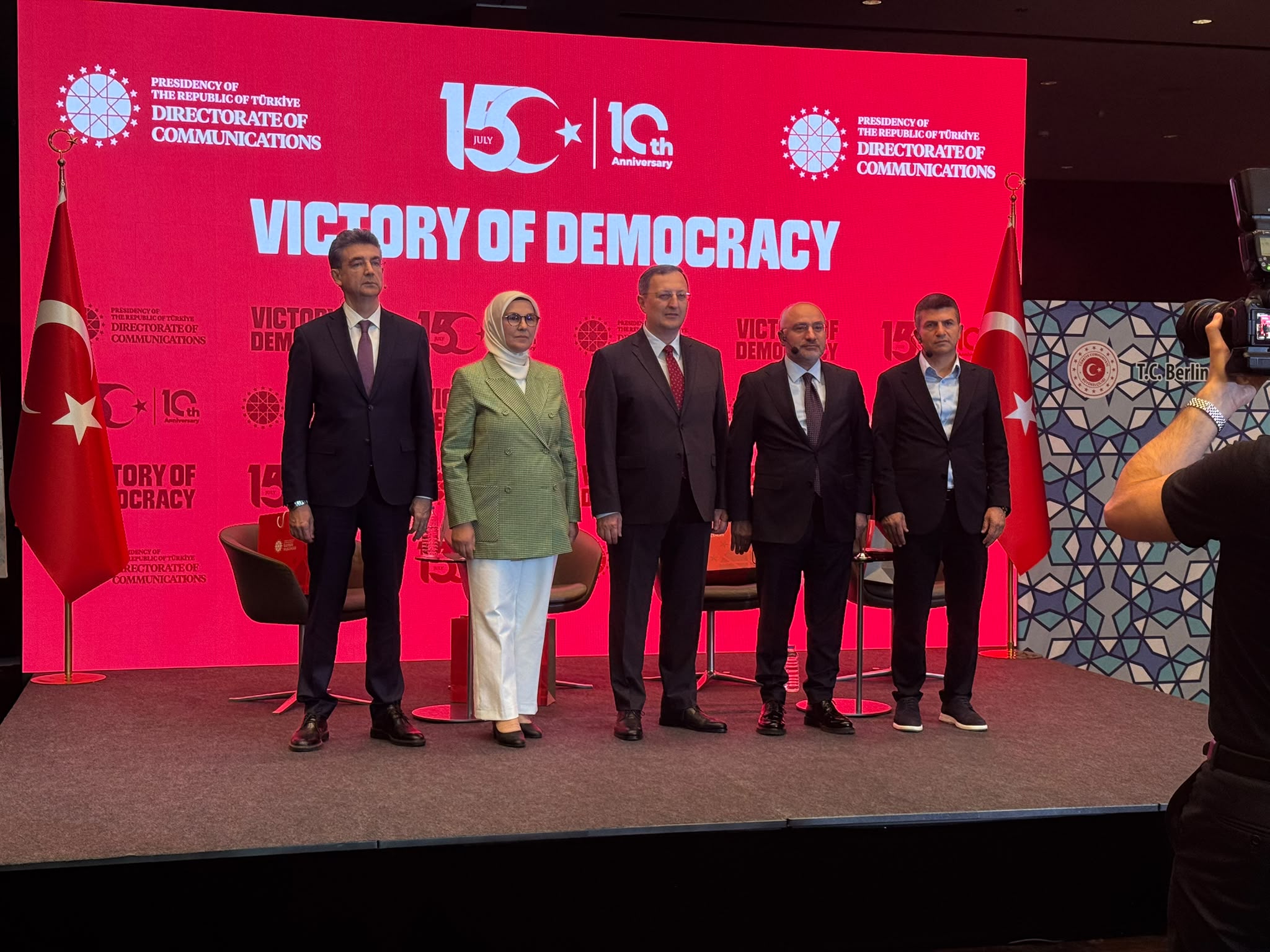 10th Anniversary of July 15 Democracy and National Unity Day Commemorated in Berlin