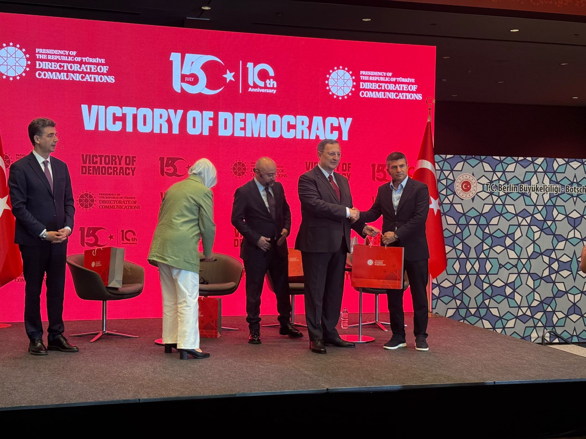 10th Anniversary of July 15 Democracy and National Unity Day Commemorated in Berlin