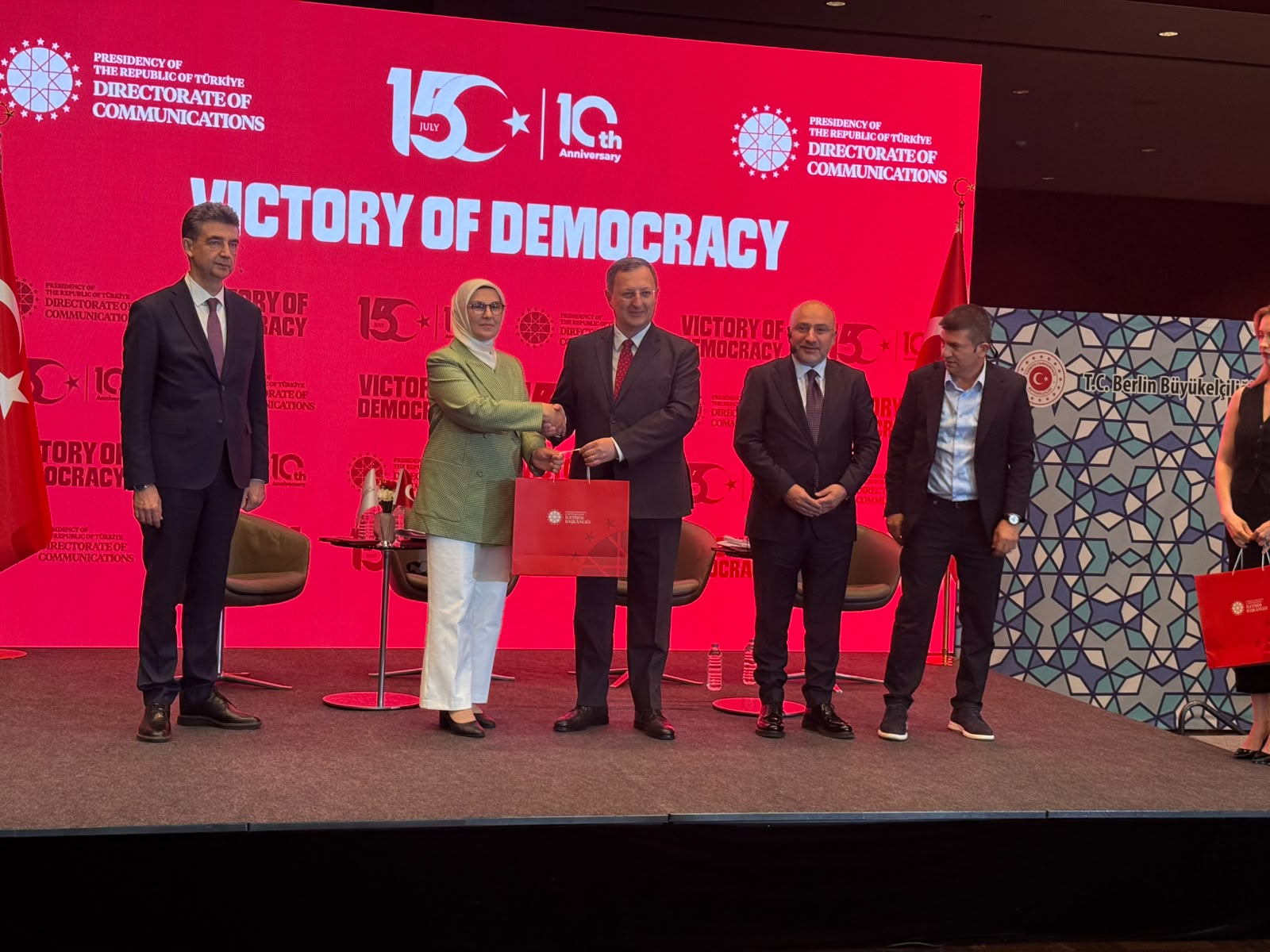 10th Anniversary of July 15 Democracy and National Unity Day Commemorated in Berlin
