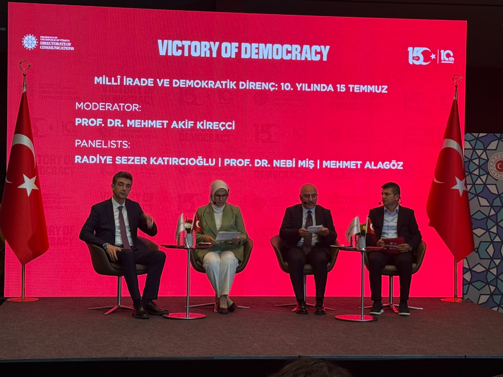 10th Anniversary of July 15 Democracy and National Unity Day Commemorated in Berlin