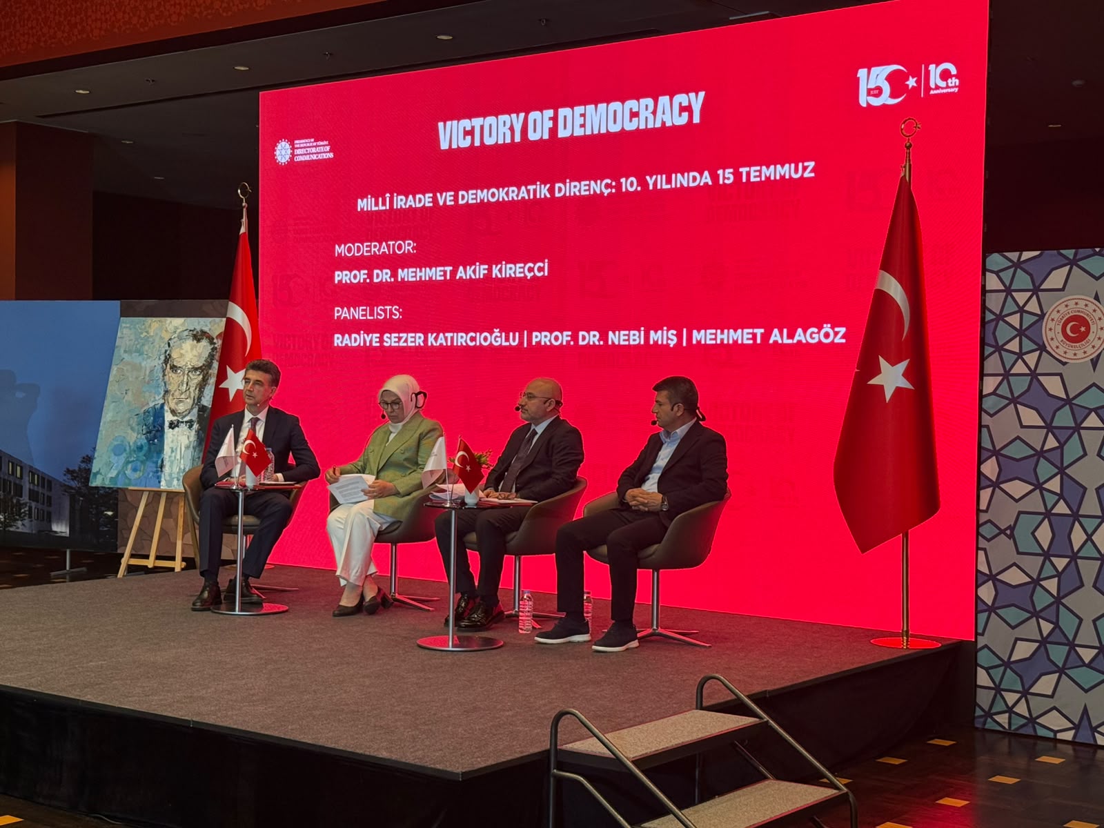 10th Anniversary of July 15 Democracy and National Unity Day Commemorated in Berlin