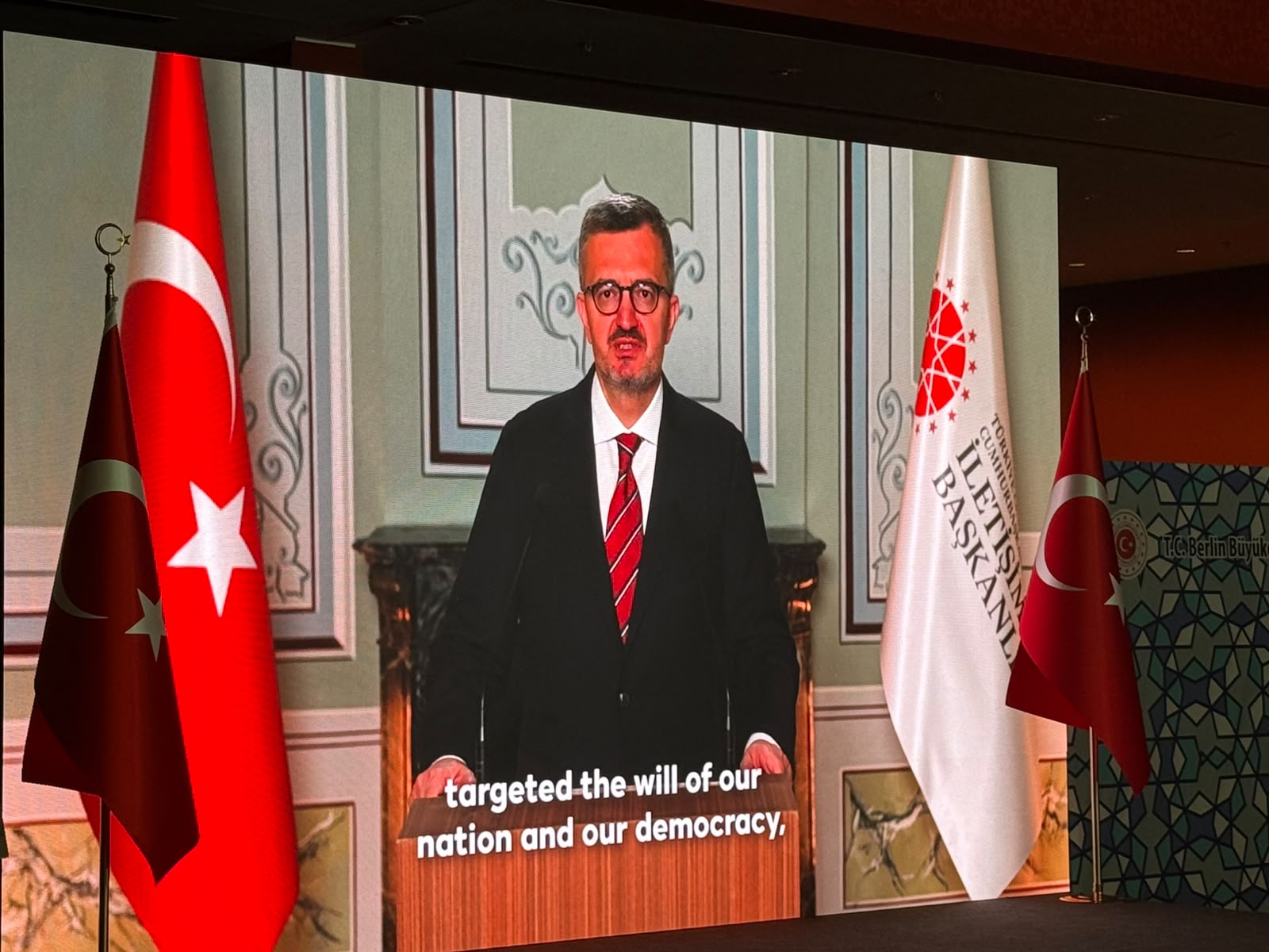 10th Anniversary of July 15 Democracy and National Unity Day Commemorated in Berlin