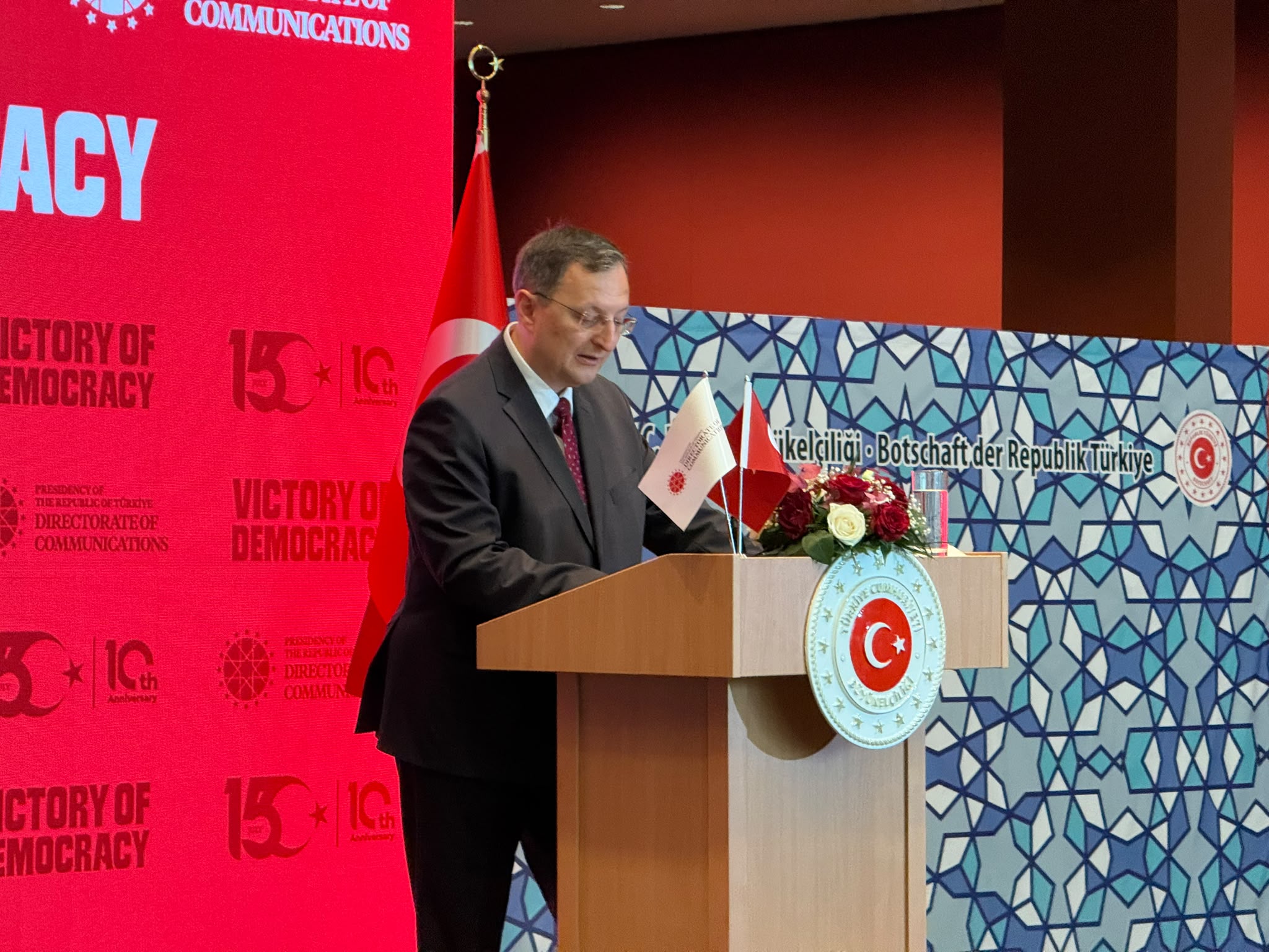 10th Anniversary of July 15 Democracy and National Unity Day Commemorated in Berlin