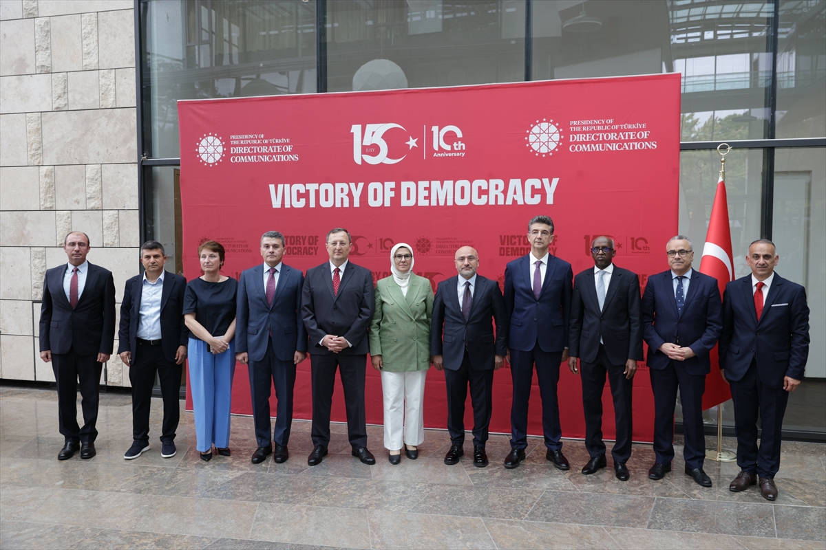 Panel on "National Will and Democratic Resistance: 15 July on its 10th Anniversary" held in Berlin