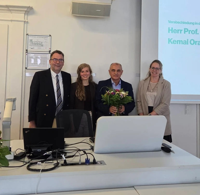 Prof. Dr. Kemal Orak: FOM Hochschule'de ders vermeyi sürdürecek
