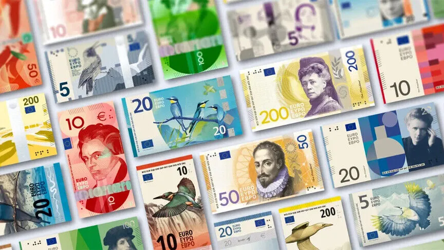 ECB: Avro banknotları yeniden tasarlanıyor, güvenlik artacak