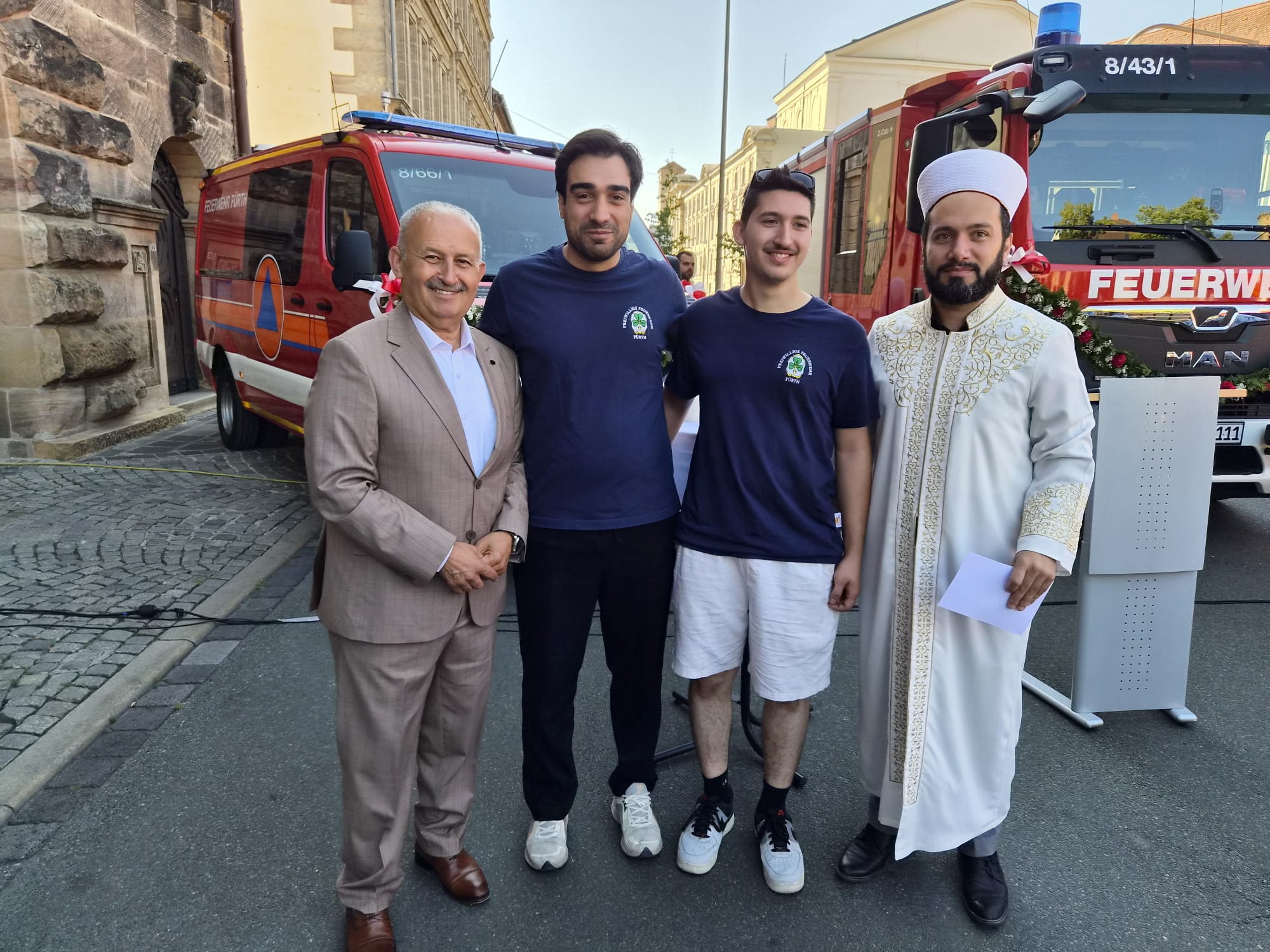 Fürth’te farklı dinlerin temsilcileri aynı duada buluştu