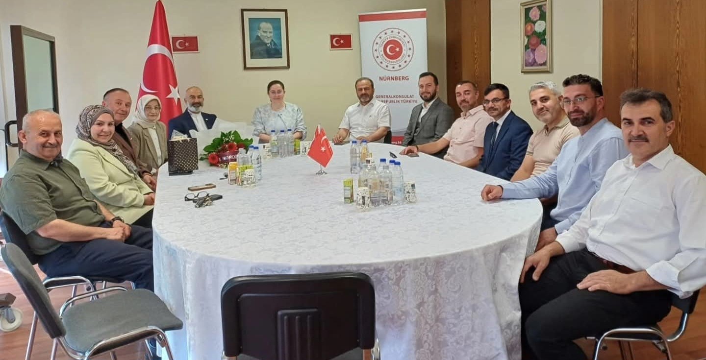 Başkonsolos Cebeci'ye veda ziyareti