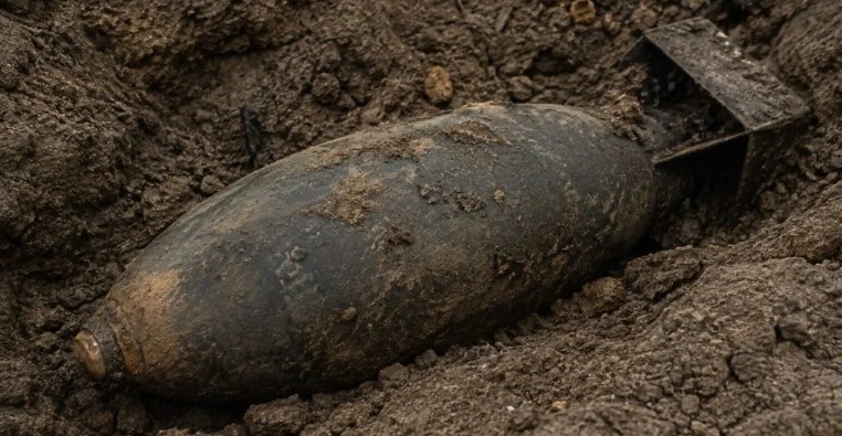 İkinci Dünya Savaşı’ndan kalma 250 kiloluk bomba Bremen’de imha edildi