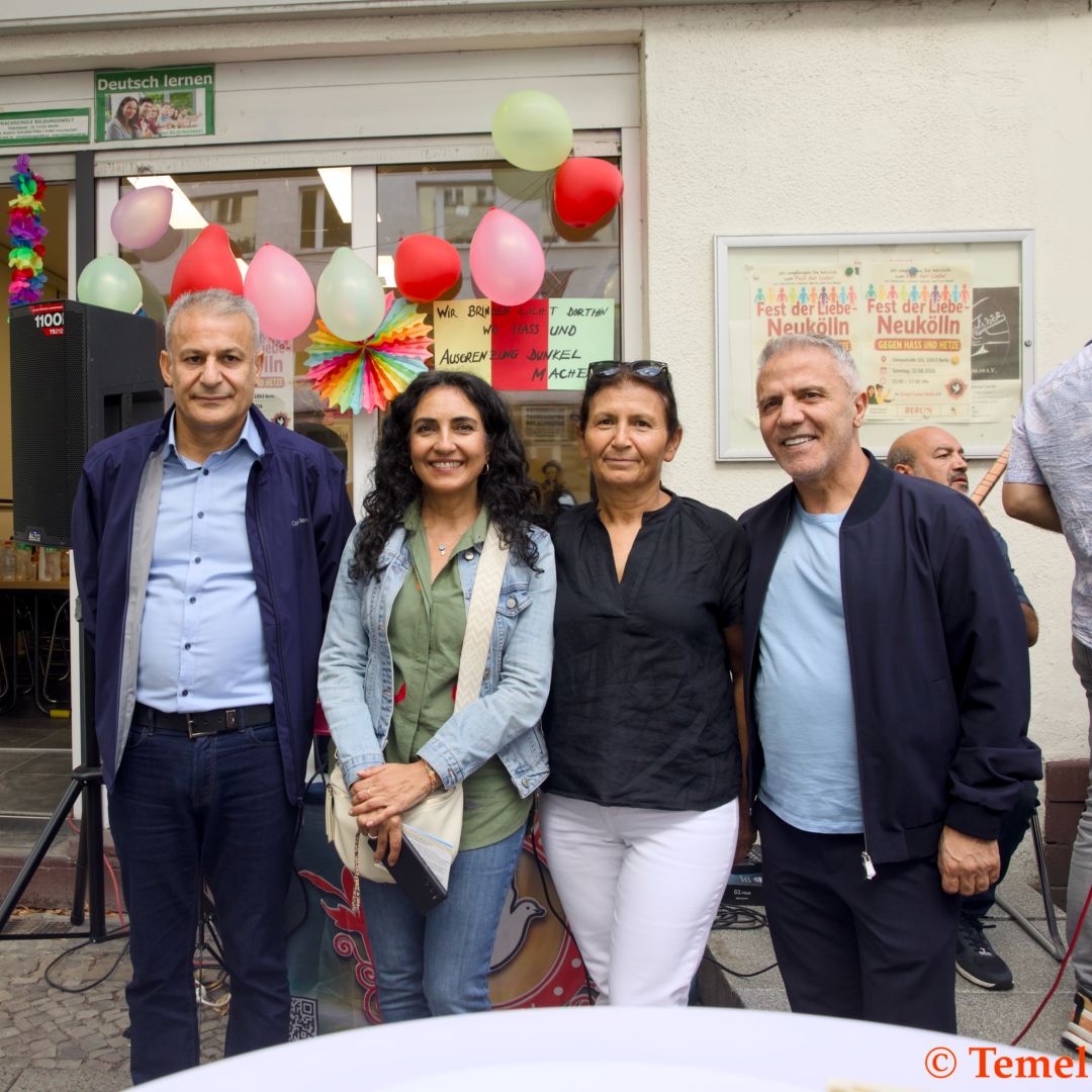 Sivaslı Canlar Derneği’nden Neukölln’de nefret ve ayrımcılığa karşı sevgi festivali