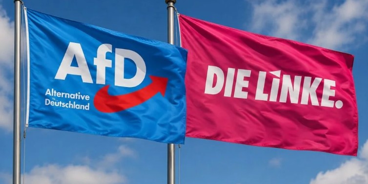Almanya’nın doğusunda AfD açık ara birinci, Sol Parti ikinci sırada