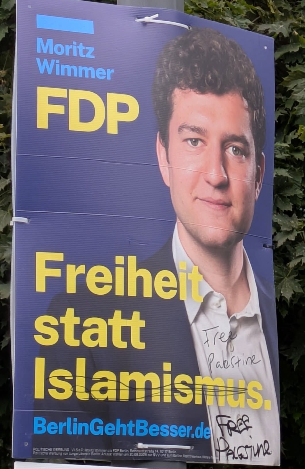 Strong Reaction from 5 Associations to Election Posters Targeting Muslims in Berlin