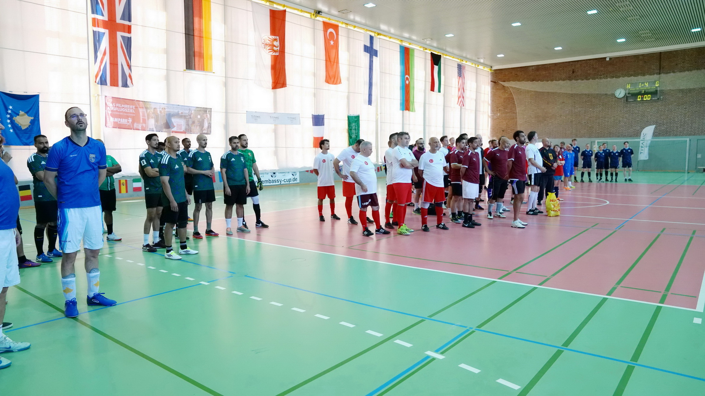 Potsdam’da Diplomasi ve Futbol Buluştu