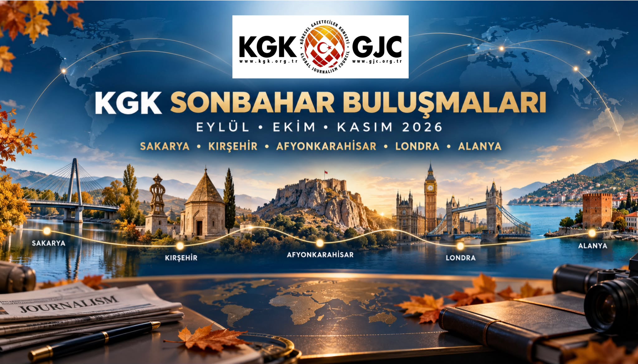 KGK: Sakarya'dan Londra'ya Uzanan Yoğun Etkinlik Takvimi