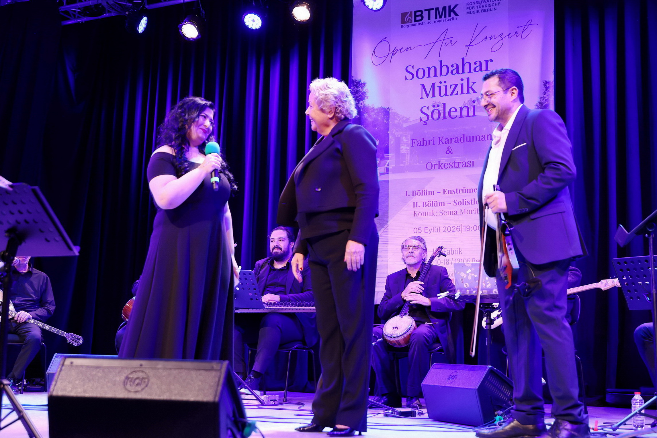 Berlin’de Türk Sanat Müziği Rüzgârı: BTMK’den Unutulmaz Açık Hava Konseri