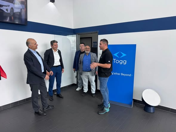 Togg’un Almanya’daki Yetkili Servisine MÜSİAD Ziyareti