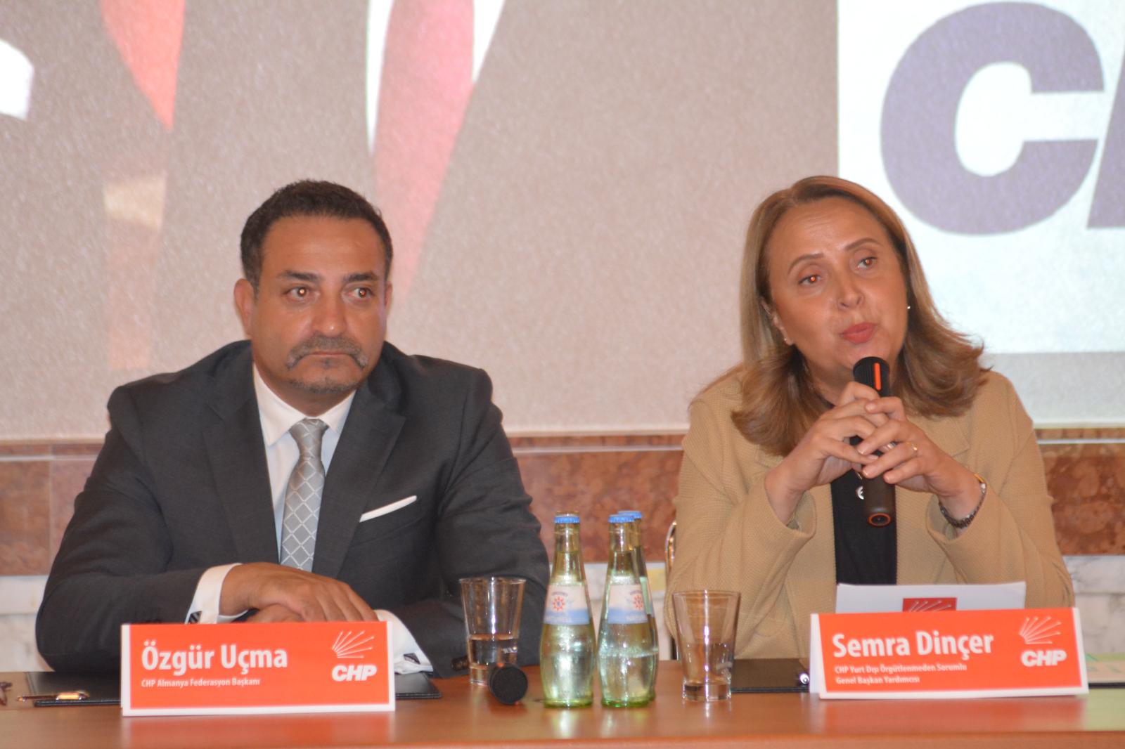 CHP heyetinden Almanya’da üç günlük temas maratonu