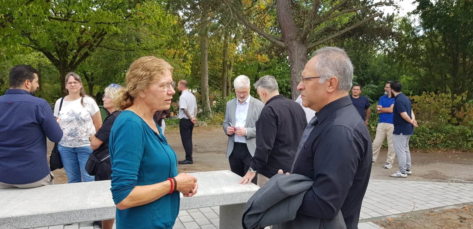 Ludwigshafen-Oggersheim’da Müslüman mezarlığı açıldı