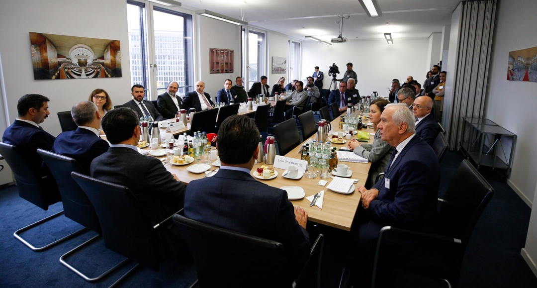Türkiye-Almanya Parlamentolar Arası Dostluk Grubu Berlin'de