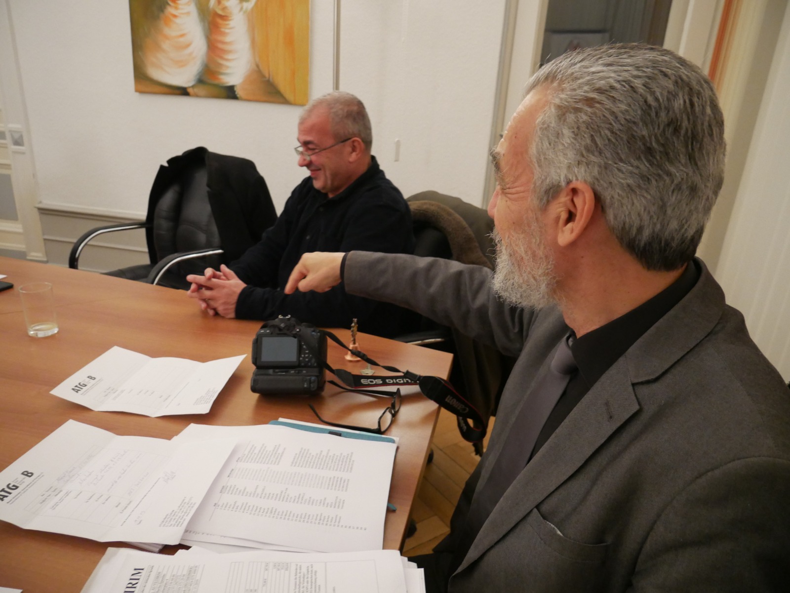 Berlinli gazetecilerden Kasım toplantısı