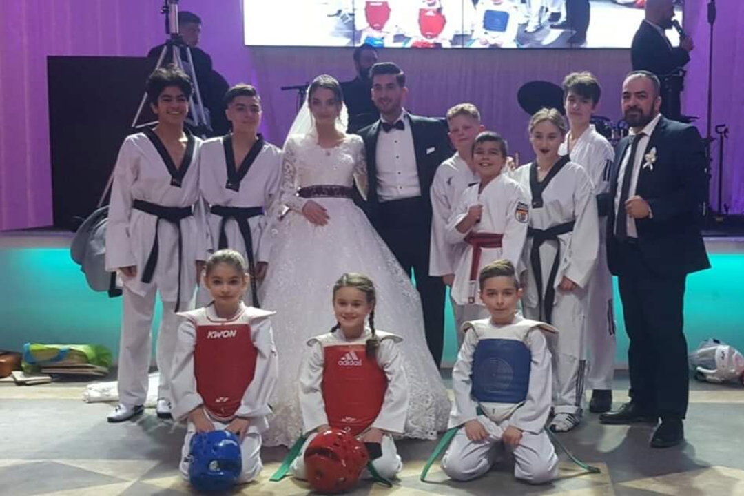 Milli Taekwondocular evlendi