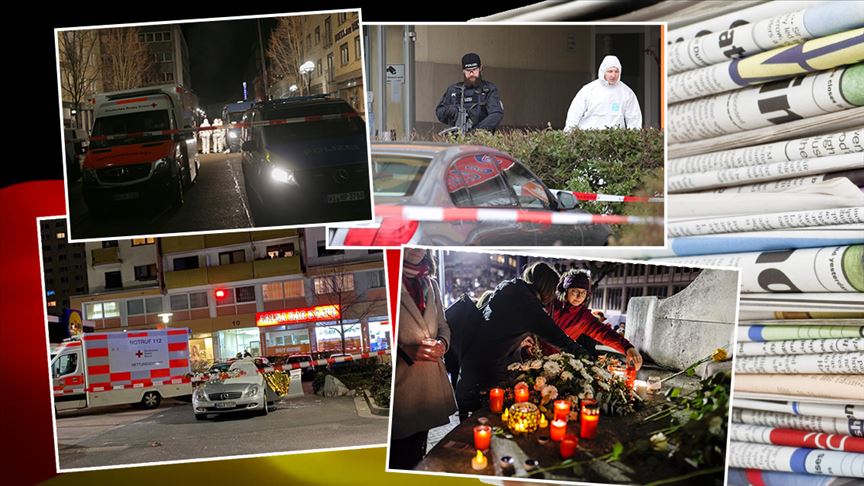 Alman basını Hanau’daki ırkçı saldırıyı 'terör' olarak nitelendirdi