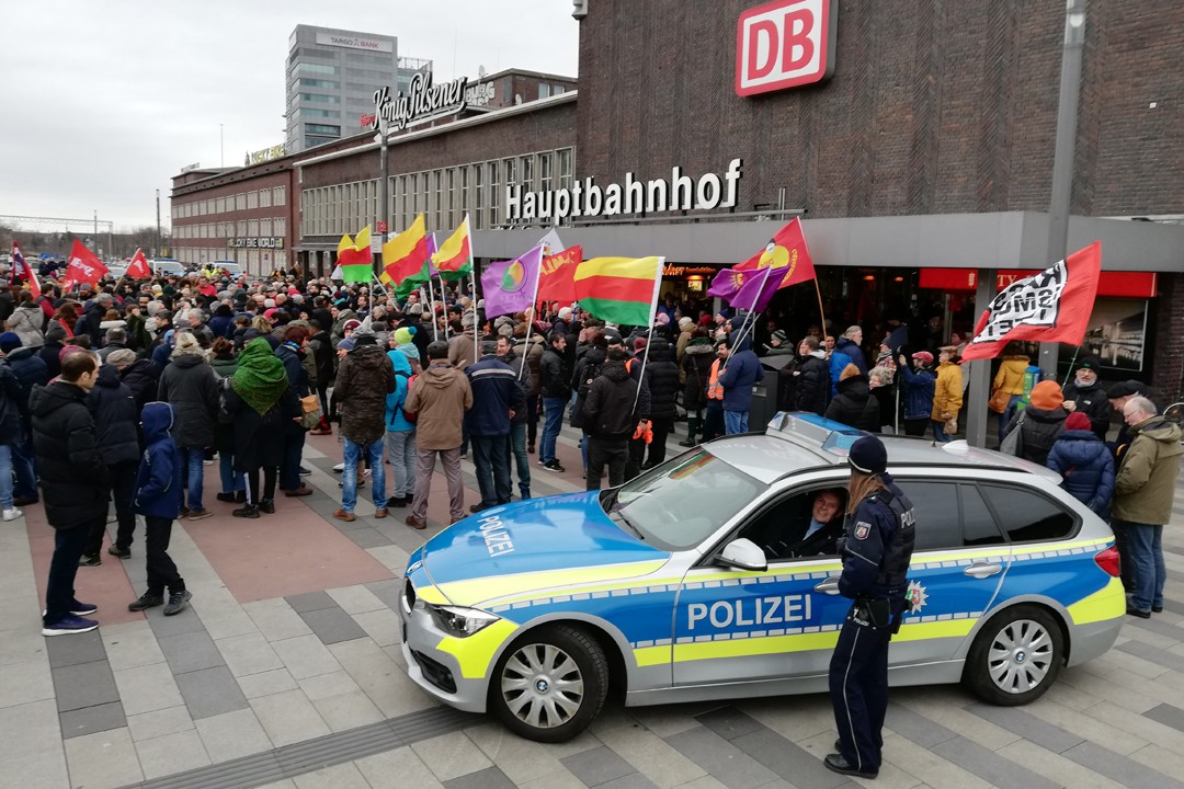Irkçı Hanau Saldırısı Duisburg'ta Kınandı