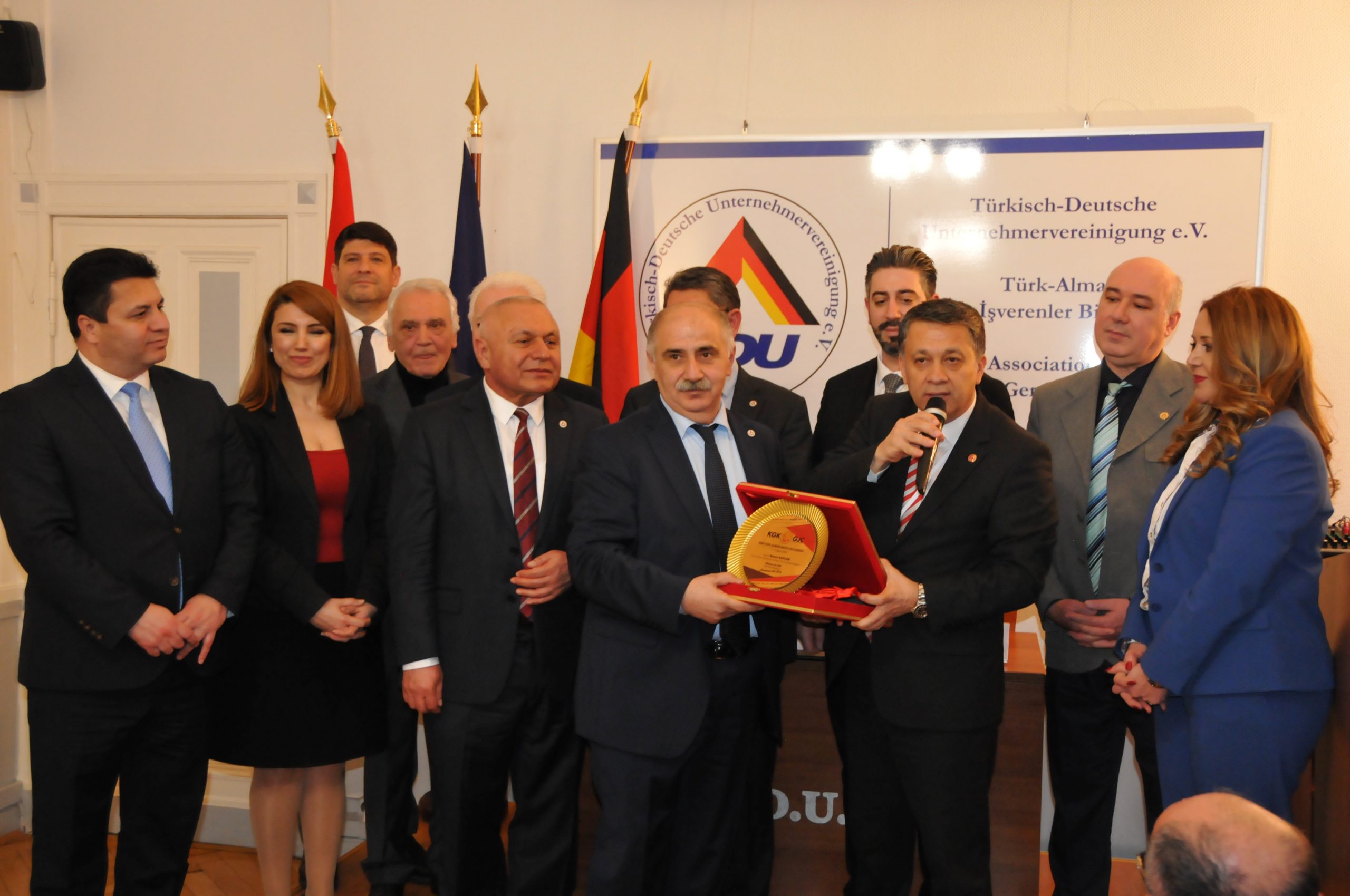 Küresel Gazeteciler Konseyi ile Berlinli gazeteciler TDU`da buluştu