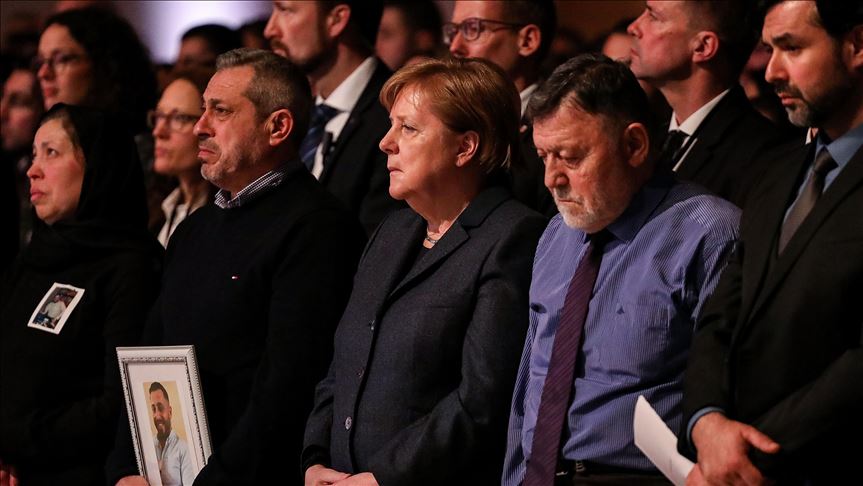 Hanau'daki ırkçı saldırıda hayatını kaybedenler anıldı