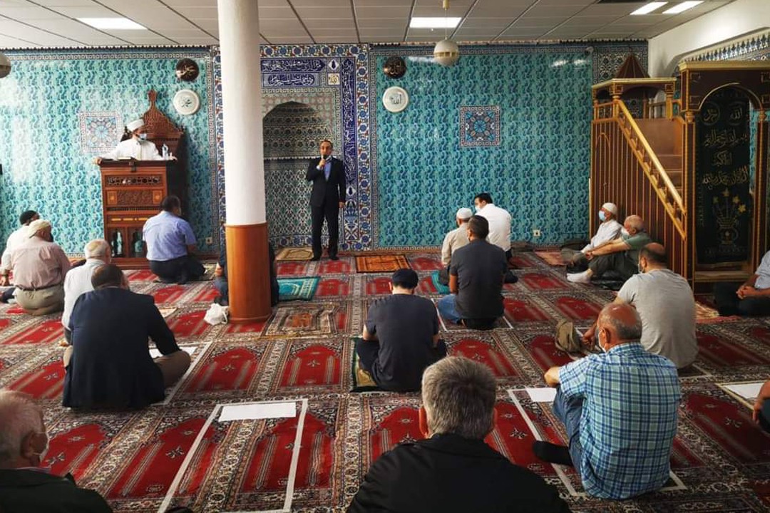 Frankfurt Başkonsolosu Karartı’dan DİTİB’e veda ziyareti