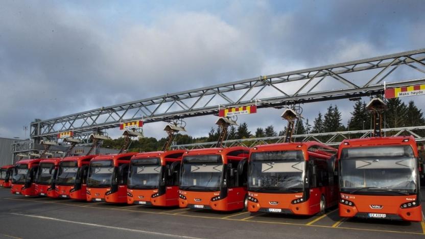 Norveç'te 3 bin 800 otobüs şoförü greve çıktı