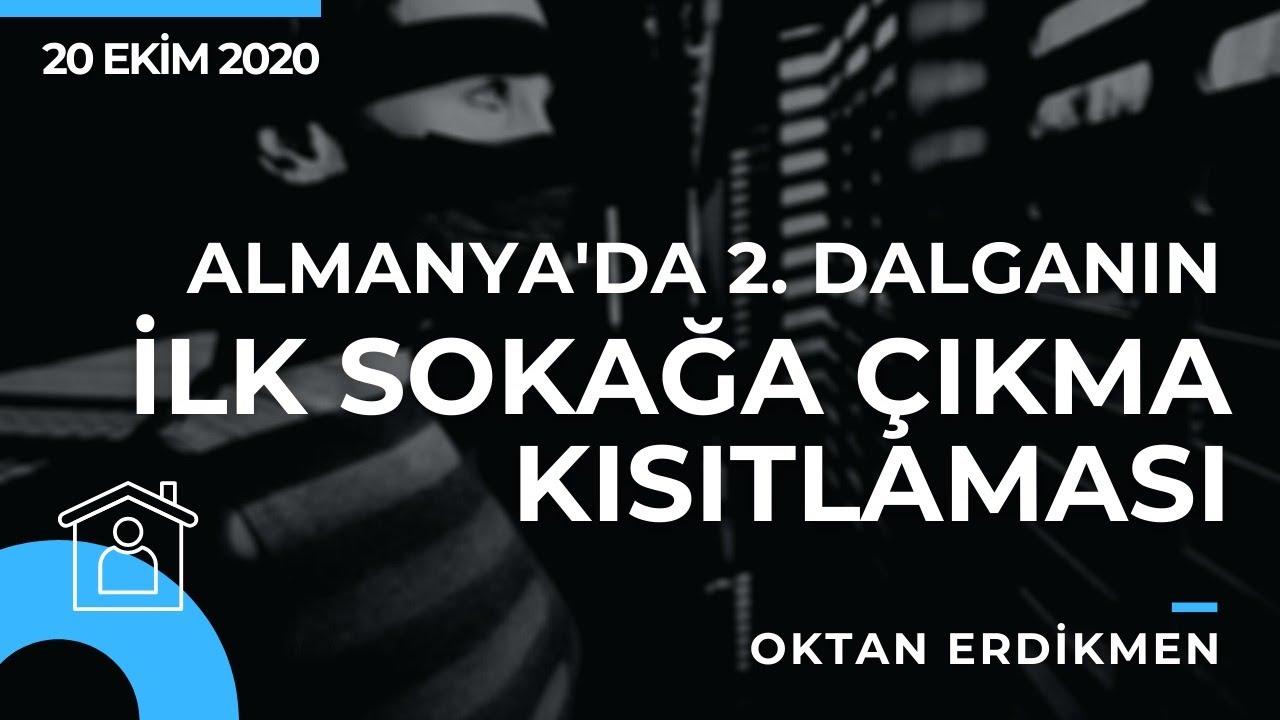 Almanya'da ilk sokağa çıkma kısıtlaması