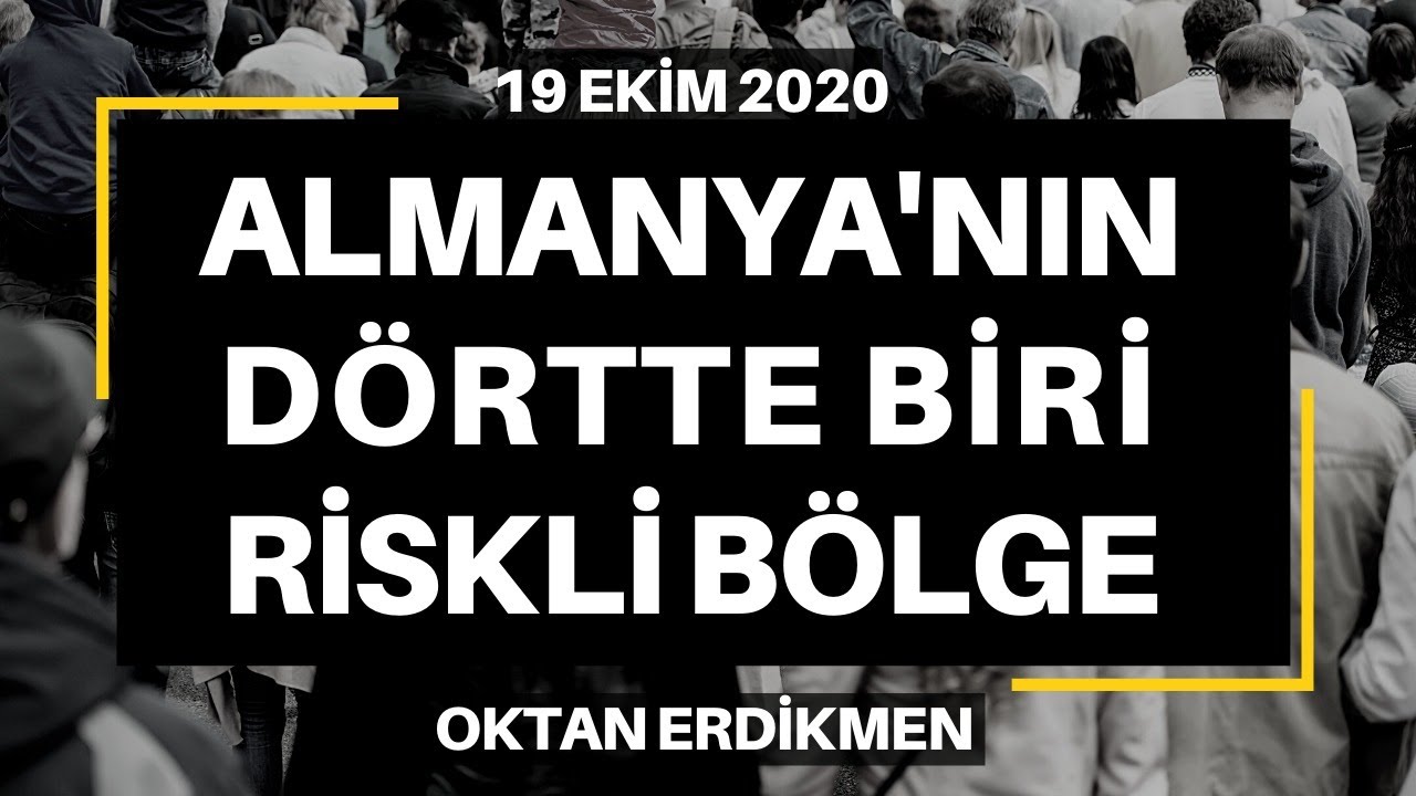 Almanya'nın dörtte biri riskli bölge