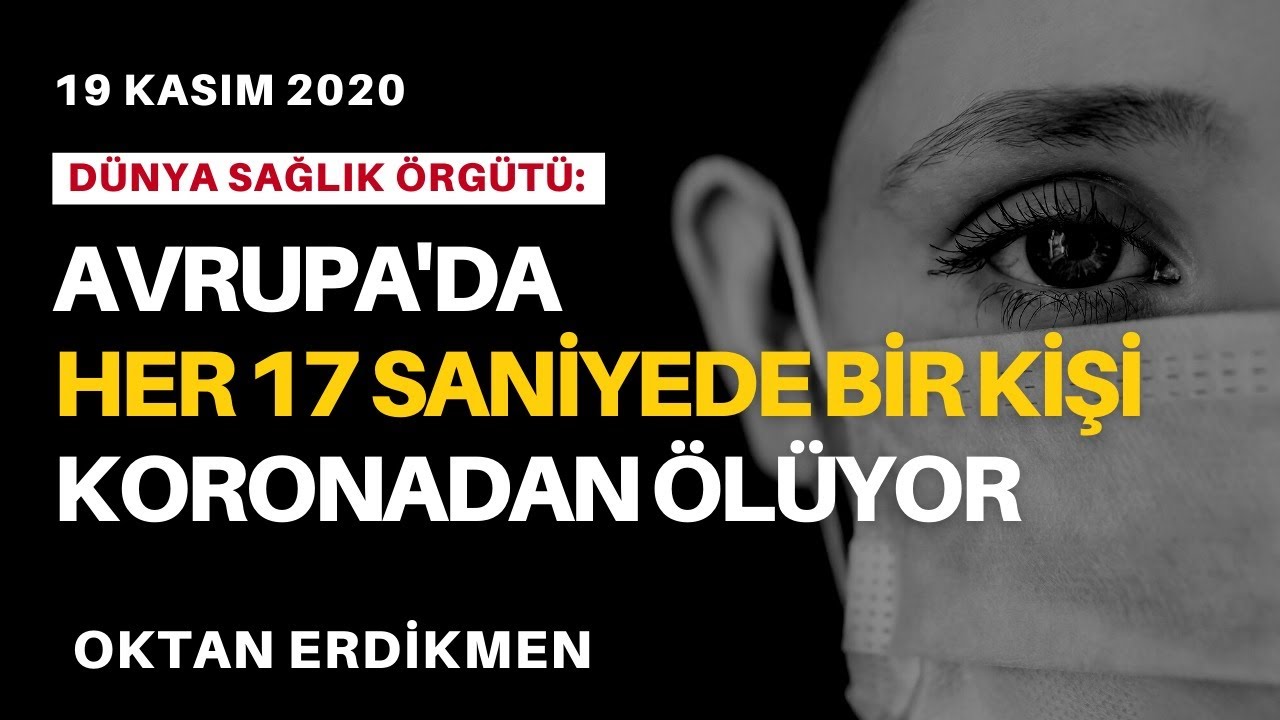DSÖ: Avrupa'da her 17 saniyede 1 kişi ölüyor