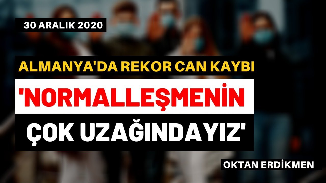 Alman Sağlık Bakanı: Normalleşmenin çok uzağındayız