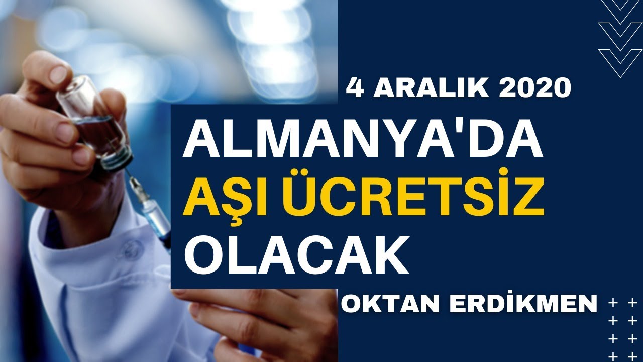 Almanya'da aşı ücretsiz olacak