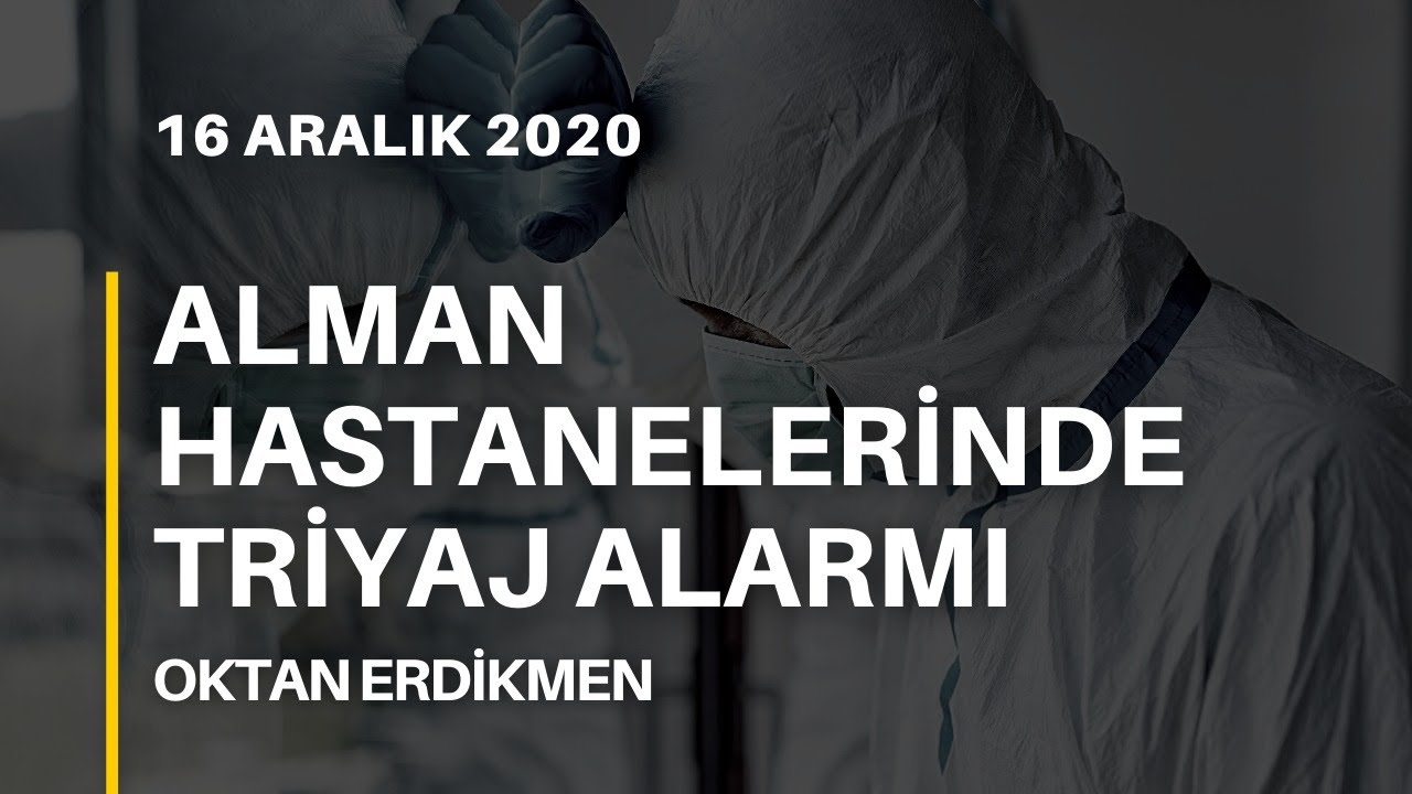 Almanya'da hastanelerde triyaj alarmı