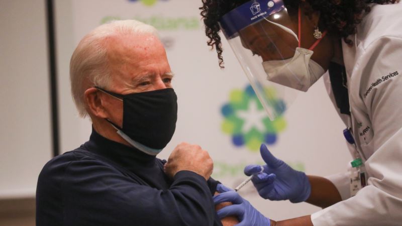 Joe Biden Canlı Yayında Corona Aşısı Oldu