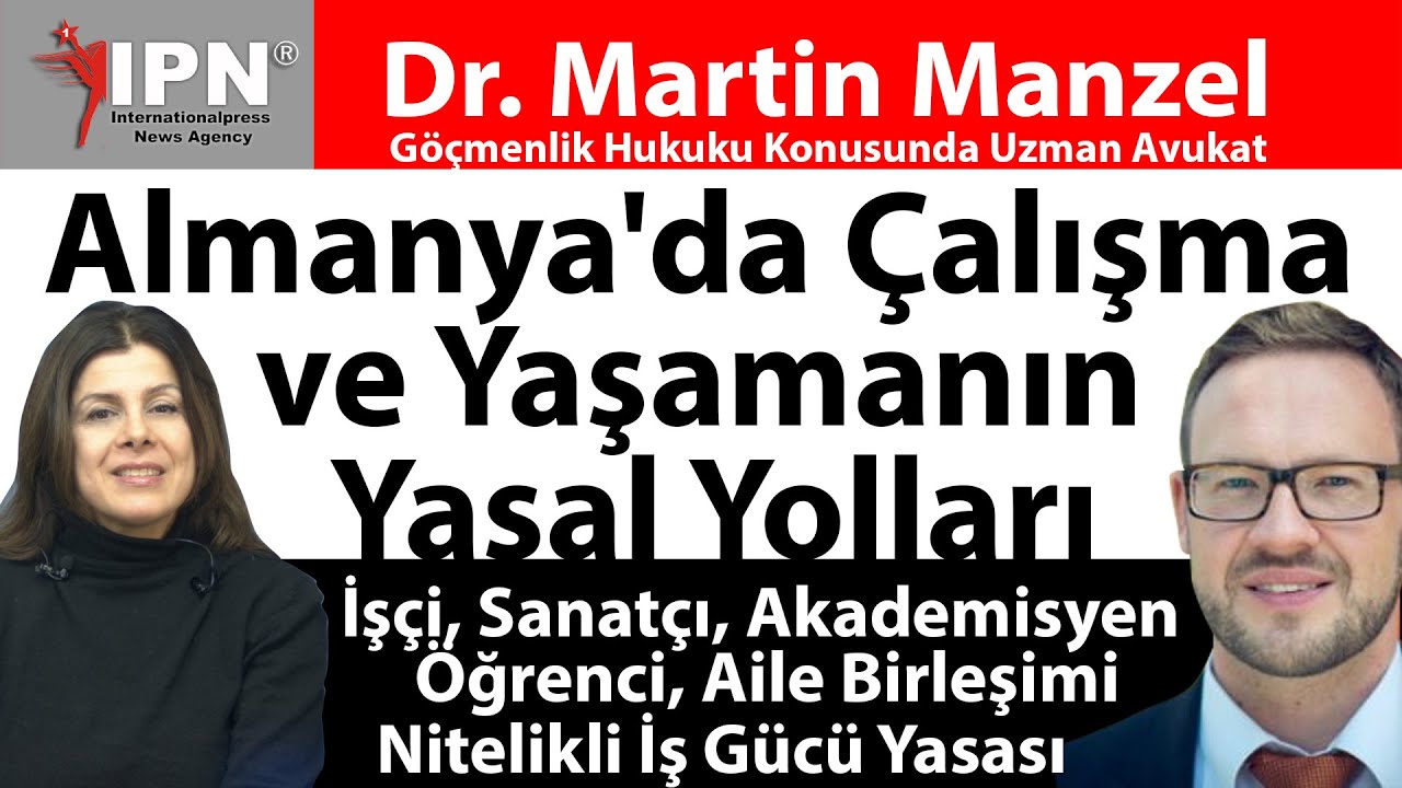 Almanya'da Çalışma ve Yaşamanın Yasal Yolları