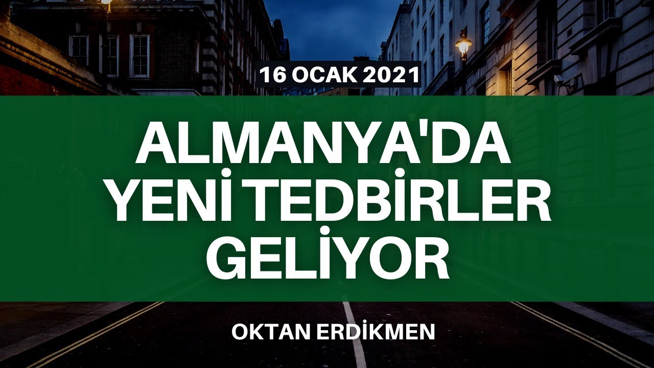 Almanya'da yeni önlemler geliyor