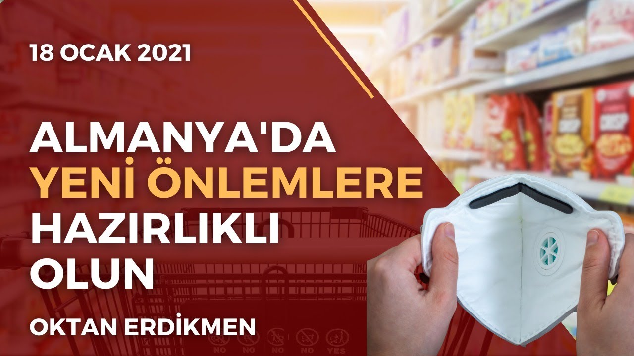 Almanya'da yeni önlemlere hazırlıklı olun